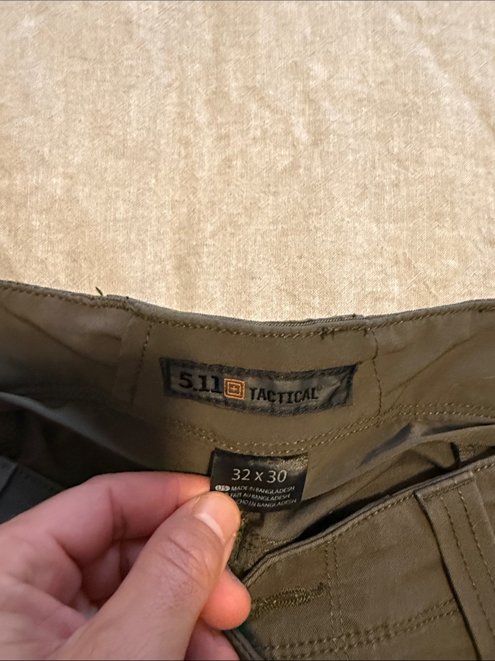 5.11 Tactical Men’s Olive/Tan Cargo Pants